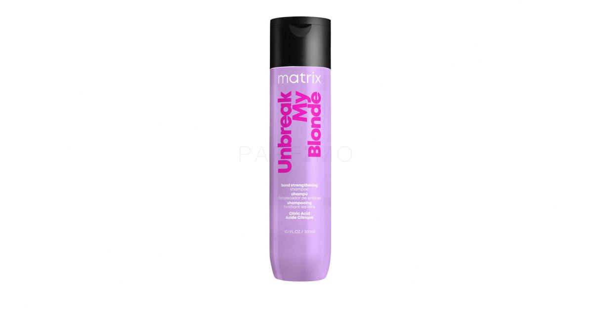 Matrix Unbreak My Blonde Bond Strengthening Shampoo Shampoo F R Frauen