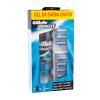 Gillette Mach3 Turbo Geschenkset Ersatzklinge 8 St + Rasiergel Extra Comfort 200 ml