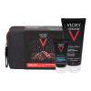 Vichy Homme Hydra Cool+ Geschenkset Feuchtigkeitsspendendes Gel 50 ml + Duschgel Hydra Mag C 200 ml + Kosmetiktasche