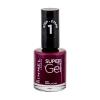 Rimmel London Super Gel STEP1 Nagellack für Frauen 12 ml Farbton  050 Fatal Fling