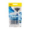 Gillette Mach3 Start Geschenkset Rasierer mit einer Klinge 1 St + Ersatzklinge 4 St