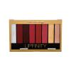 Max Factor Lipfinity Designer Palette Lippenstift für Frauen 12 g Farbton  04 Reds