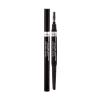 Rimmel London Brow This Way Fill &amp; Sculpt Augenbrauenstift für Frauen 0,25 g Farbton  004 Soft Black