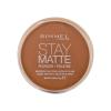 Rimmel London Stay Matte Puder für Frauen 14 g Farbton  040 Honey