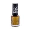 Rimmel London 60 Seconds Super Shine Nagellack für Frauen 8 ml Farbton  831 Oh My Gold!