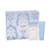 Dolce&amp;Gabbana Light Blue Geschenkset Edt 100 ml + Körpercreme 75 ml + Edt 10 ml