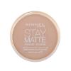 Rimmel London Stay Matte Puder für Frauen 14 g Farbton  010 Warm Honey