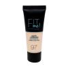 Maybelline Fit Me! Matte + Poreless Foundation für Frauen 30 ml Farbton  97 Natural Porcelain