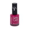 Rimmel London Super Gel STEP1 Nagellack für Frauen 12 ml Farbton  040 Acai Sorbet