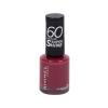 Rimmel London 60 Seconds Super Shine Nagellack für Frauen 8 ml Farbton  710 Oh My Cherry