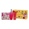 ESCADA Flor del Sol Geschenkset Edt 100 ml + Körpermilch 150 ml + Kosmetiktasche