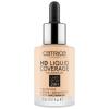 Catrice HD Liquid Coverage 24H Foundation für Frauen 30 ml Farbton  002 Porcelain Beige