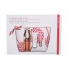 Clarins Double Serum Collection Geschenkset Gesichtsserum Double Serum 50 ml + Gesichtsbalsam Beauty Flash Balm 15 ml + Lip Gloss Natural Lip Perfector 5 ml 01 Rose Shimmer + Kosmetiktasche