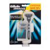 Gillette Mach3 Geschenkset Rasierer mit einer Klinge Mach3 1 St. + Ersatzklinge Mach3 2 St.