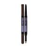 Maybelline Express Brow Satin Duo Augenbrauenstift für Frauen 0,71 g Farbton  Dark Brown