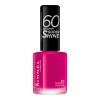 Rimmel London 60 Seconds Super Shine Nagellack für Frauen 8 ml Farbton  323 Funtime Fuchsia