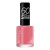 Rimmel London 60 Seconds Super Shine Nagellack für Frauen 8 ml Farbton  405 Rose Libertine