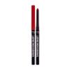 Rimmel London Lasting Finish Exaggerate Lippenkonturenstift für Frauen 0,35 g Farbton  024 Red Diva