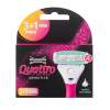 Wilkinson Sword Quattro For Women Sensitive Ersatzklinge für Frauen Set