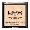 NYX Professional Makeup Can&#039;t Stop Won&#039;t Stop Mattifying Powder Puder für Frauen 6 g Farbton  02 Light