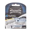 Wilkinson Sword Quattro Titanium Ersatzklinge für Herren Set