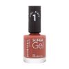 Rimmel London Super Gel STEP1 Nagellack für Frauen 12 ml Farbton  058 Very Berry 90s