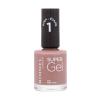 Rimmel London Super Gel STEP1 Nagellack für Frauen 12 ml Farbton  033 R&amp;B Rose