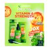 Garnier Fructis Vitamin &amp; Strength Geschenkset Shampoo Fructis Vitamin &amp; Strength 250 ml + Conditioner Fructis Vitamin &amp; Strength 200 ml + Haarserum Fructis Vitamin &amp; Strength 125 ml