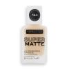 Revolution Relove Super Matte 2 in 1 Foundation &amp; Concealer Foundation für Frauen 24 ml Farbton  F8.5