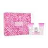 Versace Bright Crystal Geschenkset Eau de Toilette 50ml + Körpermilch 50 ml + Duschgel 50 ml