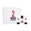 Dsquared2 2 Wood Geschenkset Eau de Toilette 50 ml + Duschgel 50 ml + Körpergel 50 ml