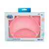 Canpol babies Silicone Suction Plate Pink Geschirr für Kinder 500 ml