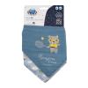 Canpol babies Bonjour Paris Muslin Bib Blue Lätzchen für Kinder 2 St.