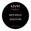 NYX Professional Makeup Matte Bronzer Bronzer für Frauen 9,5 g Farbton  03 Medium