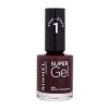 Rimmel London Super Gel STEP1 Nagellack für Frauen 12 ml Farbton  069 Moody Mahogany