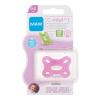 MAM Comfort 1 Silicone Pacifier 0-2m Pink Schnuller für Kinder 1 St.