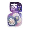 LOVI Night &amp; Day Dynamic Soother Boy 6-18m Schnuller für Kinder 2 St.