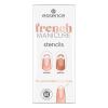 Essence French Manicure Stencils 01 French Tips &amp; Tricks Maniküre für Frauen Set