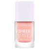 Catrice Sheer Beauties Nail Polish Nagellack für Frauen 10,5 ml Farbton  050 Peach For The Stars