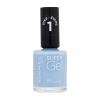 Rimmel London Super Gel STEP1 Nagellack für Frauen 12 ml Farbton  060 In The Clouds