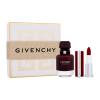 Givenchy L&#039;Interdit Rouge SET1 Geschenkset Eau de Parfum 50 ml + Lippenstift Le Rouge Deep Velvet 3,4 g 37 Rouge Grainé