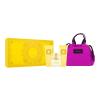 Versace Yellow Diamond Geschenkset Eau de Toilette 90 ml + Körperlotion 100 ml + Duschgel 100 ml + Handtasche