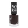 Rimmel London 60 Seconds Super Shine Nagellack für Frauen 8 ml Farbton  313 Rita Rouge