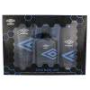 UMBRO Ice Geschenkset EDT 75 ml + Duschgel 150 ml + Deodorant 150 ml