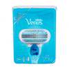 Gillette Venus Geschenkset Rasierer mit einer Klinge 1 St + Ersatzklinge 1 St + Rasiergel Satin Care Pure &amp; Delicate 75 ml