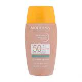 BIODERMA Photoderm Nude Touch Mineral SPF50+ Sonnenschutz fürs Gesicht 40 ml Farbton  Light