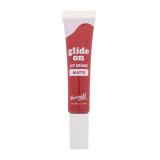 Barry M Glide On Lip Crème Matte Lippenstift 10 ml Farbton  Sizzling Red