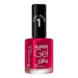 Rimmel London Super Gel By Kate STEP1 Nagellack für Frauen 12 ml Farbton  042 Rock n Roll