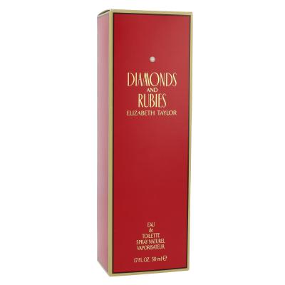 Elizabeth Taylor Diamonds and Rubies Eau de Toilette für Frauen 50 ml