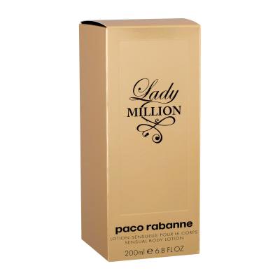 Paco Rabanne Lady Million Körperlotion für Frauen 200 ml